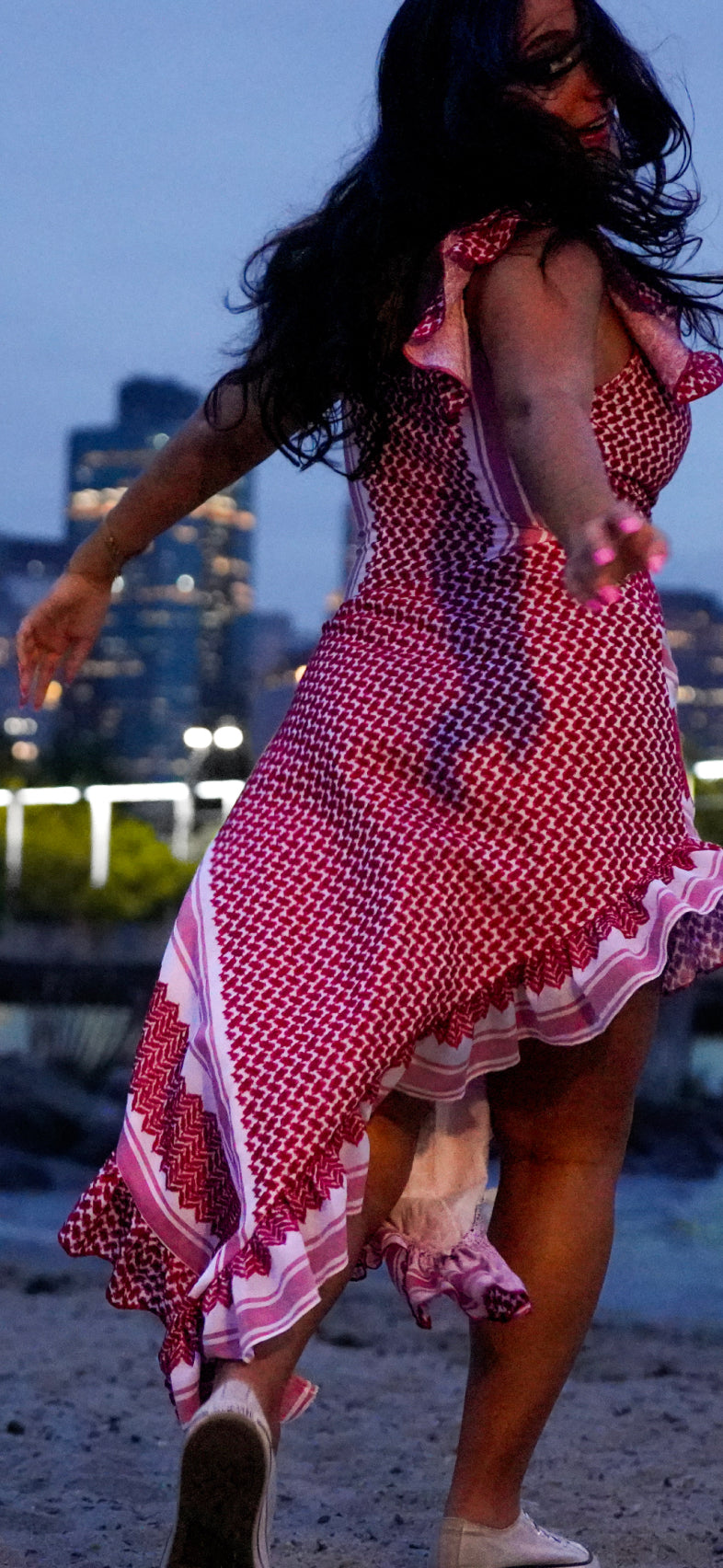 Desert Threads- The Keffiyeh Dress – KOURIS