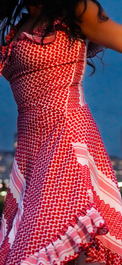 Desert Threads- The Keffiyeh Dress – KOURIS
